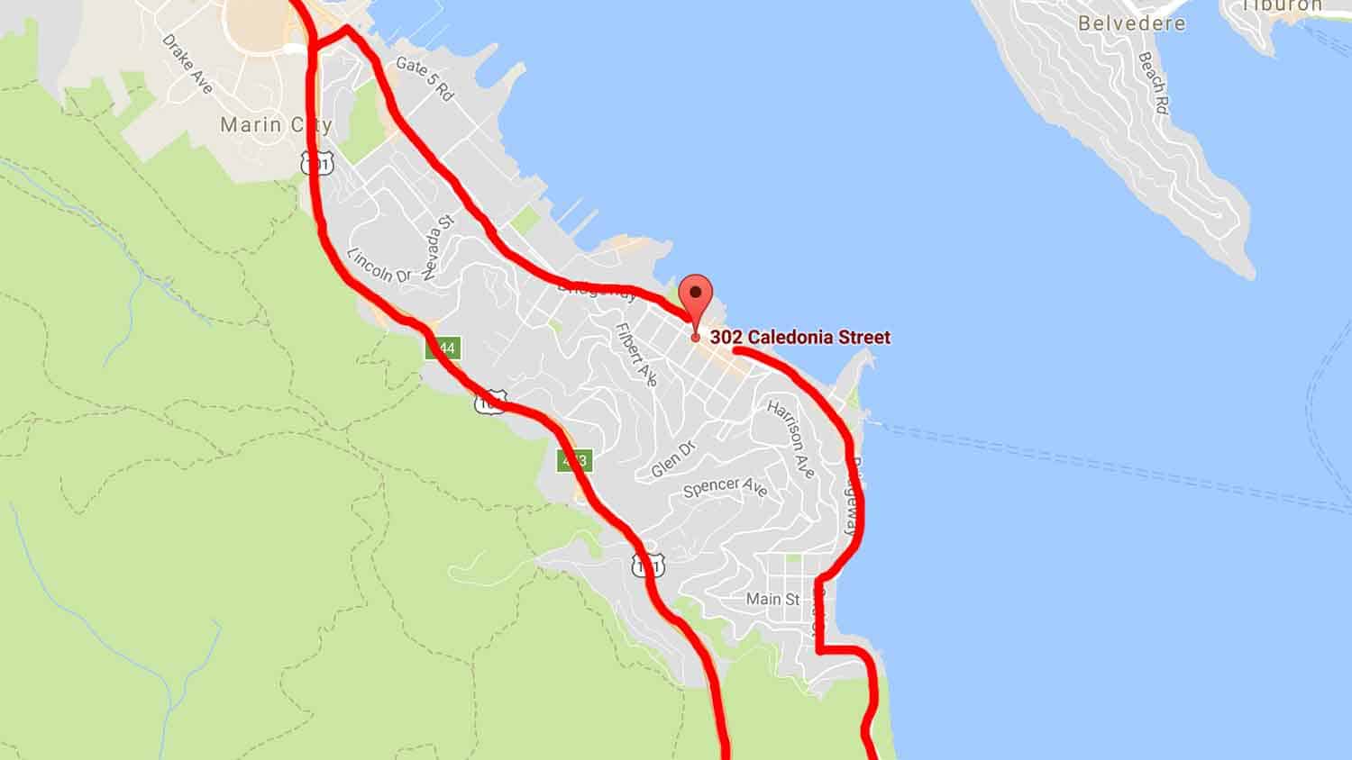 Highlighted Thoroughfares